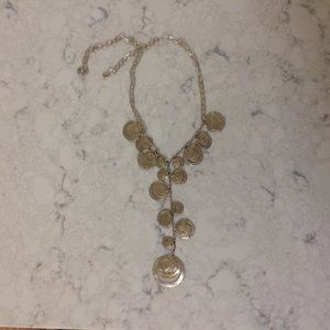 Silpada .925 Sterling Silver Disc Necklace